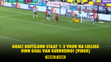 GOAL! Duitsland staat 1-2 voor na lullige own goal van Guerreiro! (VIDEO)