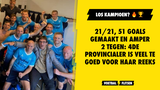 21/21, 51 goals gemaakt en amper 2 tegen: 4de Provincialer is VEEL te goed voor haar reeks