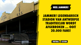 JAMMER! Legendarisch stadion van Antwerpse traditieclub wordt afgebroken ... ooit 20.000 fans!