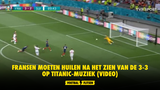 Fransen moeten huilen na het zien van de 3-3 op Titanic-muziek (VIDEO)