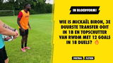 Wie is Mickaël Biron, 3e duurste transfer ooit in 1B en topschutter van RWDM met 12 goals in 18 duels?