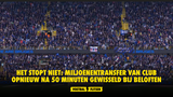 Het stopt niet: miljoenentransfer van Club opnieuw na 50 minuten gewisseld bij beloften