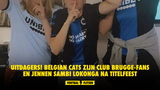 Uitdagers! Belgian Cats zijn Club Brugge-fans en jennen Sambi Lokonga na titelfeest