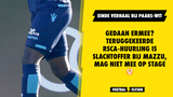 GEDAAN ERMEE? Teruggekeerde RSCA-huurling is slachtoffer bij Mazzu, mag niet mee op stage