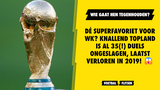 Dé superfavoriet voor WK? Knallend topland is al 35(!) duels ongeslagen, laatst verloren in 2019!
