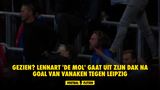 GEZIEN? Lennart 'De Mol' gaat uit zijn dak na goal van Vanaken tegen Leipzig