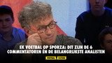 EK voetbal op Sporza: dit zijn de 6 commentatoren én de belangrijkste analisten in de studio