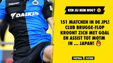151 matchen in de JPL! Club Brugge-flop kroont zich met goal en assist tot MOTM in ... Japan!
