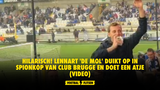 HILARISCH! Lennart 'De Mol' duikt op in spionkop van Club Brugge en doet een atje (VIDEO)
