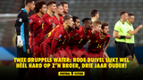 TWEE DRUPPELS WATER: Rode Duivel lijkt wel héél hard op z’n broer, drie jaar ouder!
