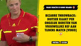 BIZARRE throwback: Duitser raakt per ongeluk borsten van vrouwelijke ref aan tijdens match (VIDEO)