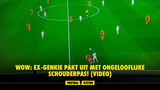 WOW: Ex-Genkie pakt uit met ongelooflijke schouderpas! (VIDEO)