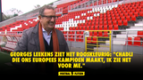 Georges Leekens ziet het rooskleurig: "Chadli die ons Europees kampioen maakt, ik zie het voor me."