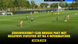 Zorgwekkend? Club Brugge pakt met negatieve statistiek uit na 4 oefenmatchen
