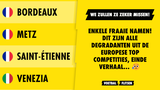 Enkele FRAAIE namen! Dit zijn ALLE degradanten uit de Europese topcompetities, einde verhaal...