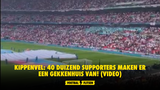 Kippenvel: 40 duizend supporters maken er een gekkenhuis van! (VIDEO)