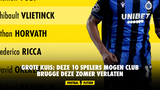 Grote kuis: deze 10 spelers mogen Club Brugge deze zomer verlaten