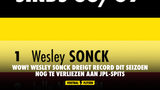 WOW! Wesley Sonck dreigt record dit seizoen nog te verliezen aan JPL-spits