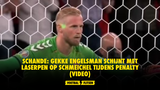 Schande: gekke Engelsman schijnt met laserpen op Schmeichel tijdens penalty (VIDEO)