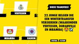 22 jonge Belgen die een wintertransfer versierden (waaronder Vertessen, Duranville en Mbamba)