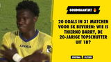 20 goals in 31 matchen voor SK Beveren: wie is Thierno Barry, de 20-jarige topschutter uit 1B?
