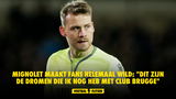 Mignolet maakt fans helemaal wild: "Dit zijn de dromen die ik nog heb met Club Brugge"