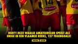 HUH?! Deze Waalse amateurclub speelt als enige in een Vlaamse reeks, 127 tegengoals!