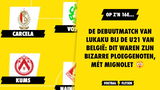 De debuutmatch van Lukaku bij de U21 van België: dit waren zijn bizarre ploeggenoten, mét Mignolet