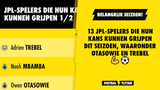 Opportuniteit! 13 JPL-spelers die hun kans kunnen grijpen dit seizoen, waaronder Otasowie en Trebel