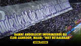 DAMN! Anderlecht informeerde bij Club-aankoop, maar: "Niet betaalbaar"