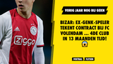 Bizar: ex-Genk-speler tekent contract bij FC Volendam ... 4de club in 13 maanden tijd!