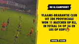 Vlaams-Brabantse club uit 3de Provinciale won 11 matchen op rij, in totaal 34 op 36 en los op kop!