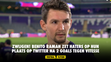 ZWIJGEN! Benito Raman zet haters op hun plaats op Twitter na 2 goals tegen Vitesse