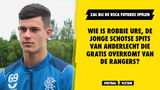 Wie is Robbie Ure, de jonge Schotse spits van Anderlecht die gratis overkomt van de Rangers?