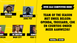 Team of the Season met enkel Belgen: Openda, Trossard, CDK en Courtois onder meer aanwezig!