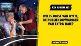 Wie is Joost Van Hyfte, de publieksopwarmer van Extra Time?