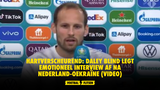 Hartverscheurend: Daley Blind legt emotioneel interview af na Nederland-Oekraïne (VIDEO)