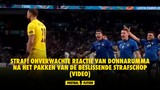 STRAF! Onverwachte reactie van Donnarumma na het pakken van de beslissende strafschop (VIDEO)