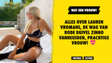 Alles over Lauren Vromans, de WAG van Rode Duivel Zinho Vanheusden, prachtige vrouw!