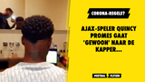 Niet naar de kapper? Corona-regels gelden kennelijk niet voor Quincy Promes