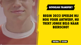Gevoelige transfer? Begin 2022 speelde hij nog voor Antwerp, nu trekt jonge Belg naar Beerschot