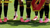 Waarom dragen alle Rode Duivels ineens roze schoenen?