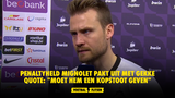 Penaltyheld Mignolet pakt uit met gekke quote: "Moet hem een kopstoot geven"