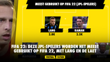 FIFA 22: deze JPL-spelers worden het meest gebruikt op FIFA 22, met Lang en De Laet