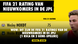 WOW: Dit zijn de FIFA 21 ratings van de nieuwkomers in de JPL! (1 RSCA-speler)