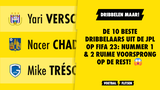 De 10 beste dribbelaars uit de JPL op FIFA 23: nummer 1 & 2 ruime voorsprong op de rest!