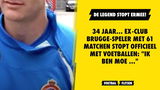 34 jaar... Ex-Club Brugge-speler met 61 matchen stopt OFFICIEEL met voetballen: "Ik ben moe ..."