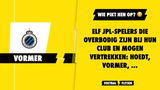 Elf JPL-spelers die overbodig zijn bij hun club en mogen vertrekken: Hoedt, Vormer, ...