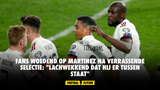 Fans woedend op Martinez na verrassende selectie: "Lachwekkend dat hij er tussen staat"