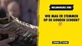 Wie mag er stemmen op de Gouden Schoen?